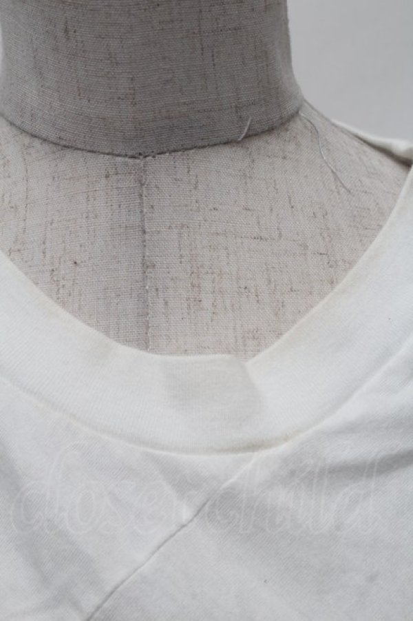 画像5: ヴィヴィアンウエストウッド MAN 中古 / EVERYTHING MUST GO WATERFALLトップス  白  S-26-03-08-005-to-AS-ZS (5)