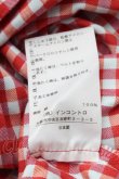 画像6: ヴィヴィアンウエストウッド 中古 / ギンガムチェックシャツワンピース 2 赤ｘ白  S-26-03-08-042-op-AS-ZS (6)