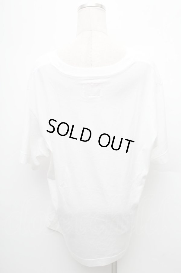 画像2: ヴィヴィアンウエストウッド MAN 中古 / SAFETY PIN HEART リラックスTシャツ 48 白  S-26-03-08-006-ts-AS-ZS (2)