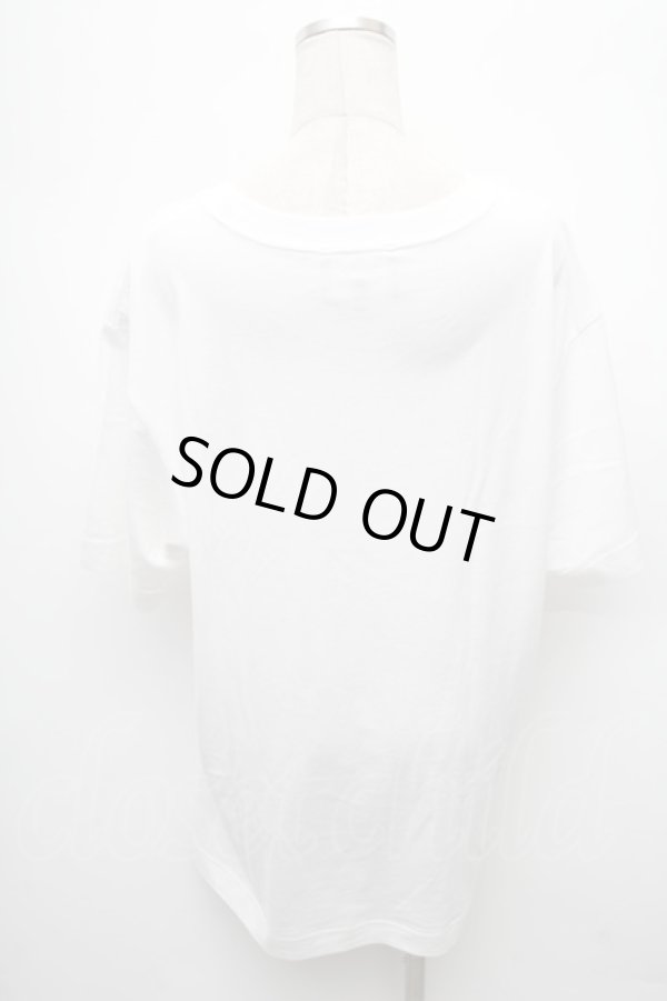 画像2: ヴィヴィアンウエストウッド MAN 中古 / RIPPED PAPER ORBリラックスTシャツ 48 白  S-26-03-08-007-ts-AS-ZS (2)