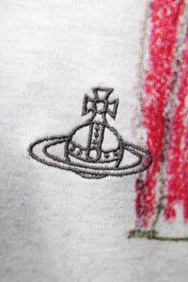 画像5: ヴィヴィアンウエストウッド 中古 / LINE UP PRINTシャツ  オフ  S-26-03-08-009-to-AS-ZS (5)