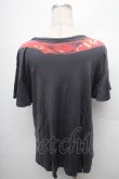 画像2: ヴィヴィアンウエストウッド 中古 / AラインワイドリボンTシャツ 2 グレー  S-26-03-08-012-op-HR-ZS (2)
