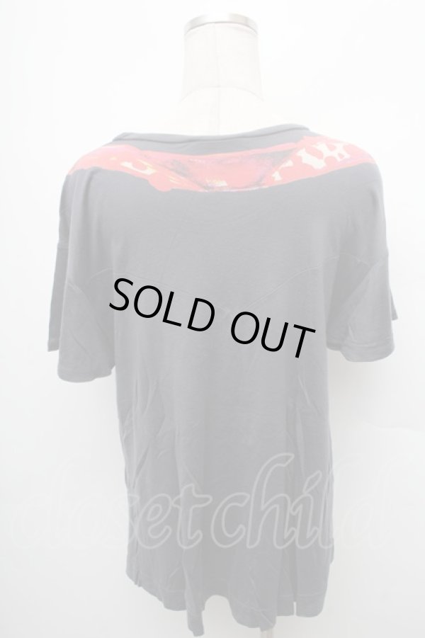 画像2: ヴィヴィアンウエストウッド 中古 / AラインワイドリボンTシャツ 2 グレー  S-26-03-08-012-op-HR-ZS (2)