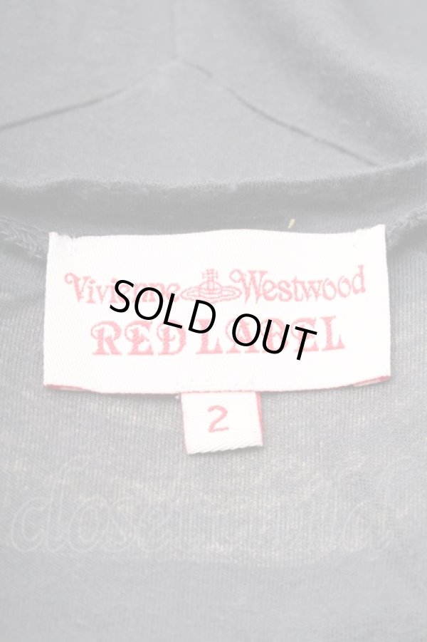 画像4: ヴィヴィアンウエストウッド 中古 / AラインワイドリボンTシャツ 2 グレー  S-26-03-08-012-op-HR-ZS (4)
