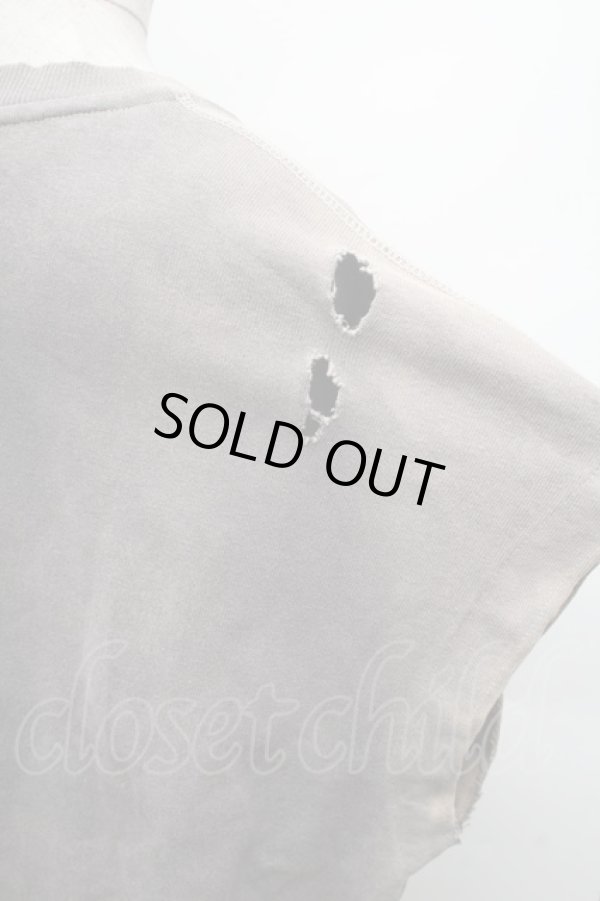 画像5: ヴィヴィアンウエストウッド 中古 / オーガニックドライ天竺サンシャインオーブ　スプレーダイノースリーブトップ  グレー  S-26-03-08-013-to-AS-ZS (5)