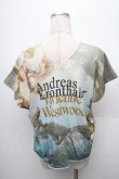 画像2: ヴィヴィアンウエストウッド 中古 / バウチャーバックステージSS17Tシャツ 00 マルチ  S-26-03-08-014-ts-HR-ZS (2)