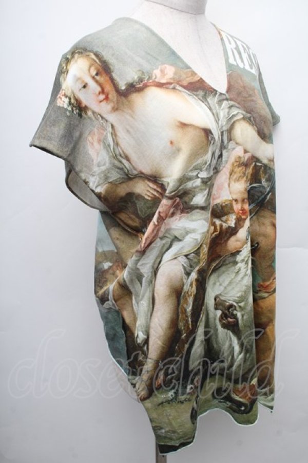 画像4: ヴィヴィアンウエストウッド 中古 / バウチャーバックステージSS17Tシャツ 00 マルチ  S-26-03-08-014-ts-HR-ZS (4)