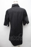 画像2: ヴィヴィアンウエストウッド 中古 / CHOICE 単色オーブ刺繍総柄シャツワンピース 3 黒  S-26-03-08-016-op-HR-ZS (2)