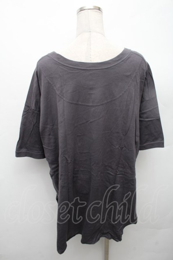 画像2: ヴィヴィアンウエストウッド 中古 / オーガニック天竺アイラブレッドレーベルベアptラウンドヘムTシャツ 00 グレー  S-26-03-08-017-to-HR-ZS (2)