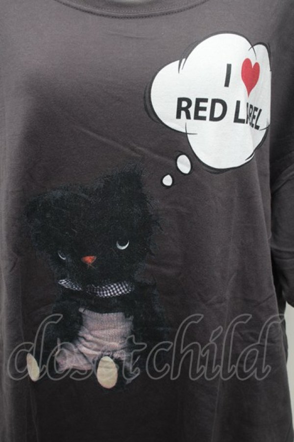 画像3: ヴィヴィアンウエストウッド 中古 / オーガニック天竺アイラブレッドレーベルベアptラウンドヘムTシャツ 00 グレー  S-26-03-08-017-to-HR-ZS (3)