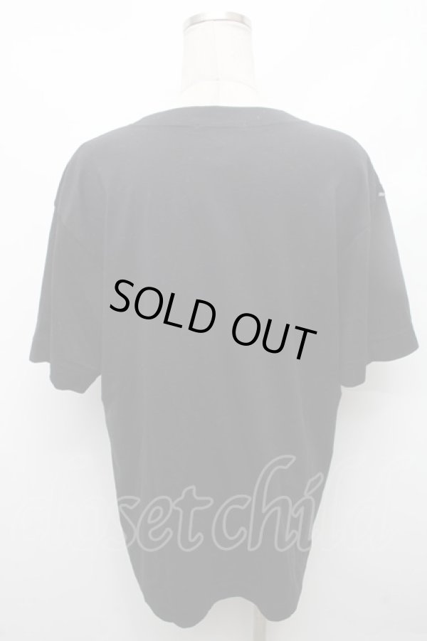 画像2: ヴィヴィアンウエストウッド MAN 中古 / GAIA with LINE ORBリラックスTシャツ（ガイアウィズラインオーブ） 46 黒  S-26-03-08-018-ts-AS-ZS (2)