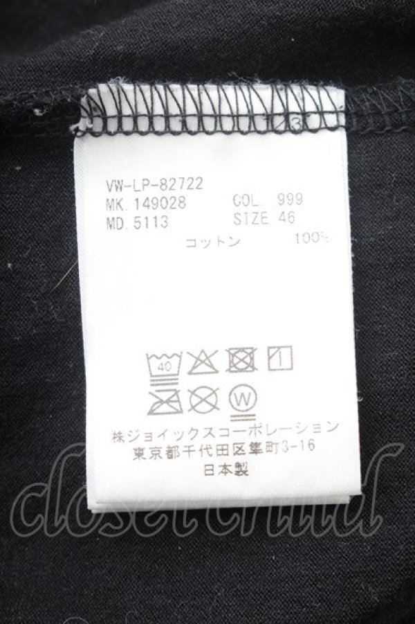 画像5: ヴィヴィアンウエストウッド MAN 中古 / GAIA with LINE ORBリラックスTシャツ（ガイアウィズラインオーブ） 46 黒  S-26-03-08-018-ts-AS-ZS (5)