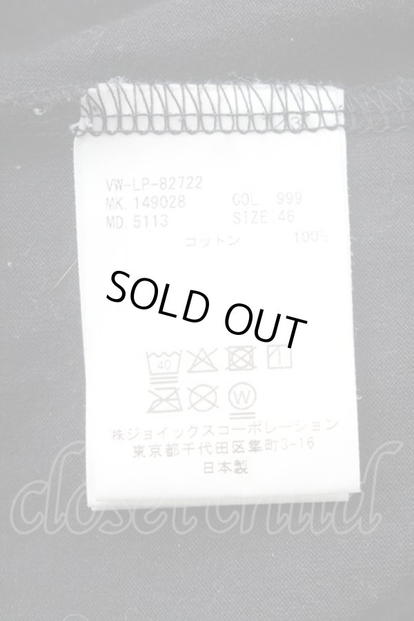 画像5: ヴィヴィアンウエストウッド MAN 中古 / GAIA with LINE ORBリラックスTシャツ（ガイアウィズラインオーブ） 46 黒  S-26-03-08-018-ts-AS-ZS (5)
