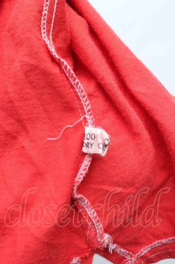 画像7: ヴィヴィアンウエストウッド 中古 / seditionariesTシャツ  赤  S-26-03-15-025-ts-AS-ZS (7)