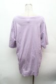 画像4: ヴィヴィアンウエストウッド MAN 中古 / KITTY WITH WINE STAINS ビッグロングTシャツ 48 ラベンダー  S-26-03-15-026-ts-AS-ZS (4)