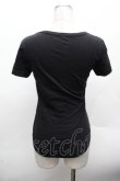 画像3: ヴィヴィアンウエストウッド 中古 / 総柄カットソー 2 黒ｘ赤  S-26-03-15-029-to-AS-ZS (3)