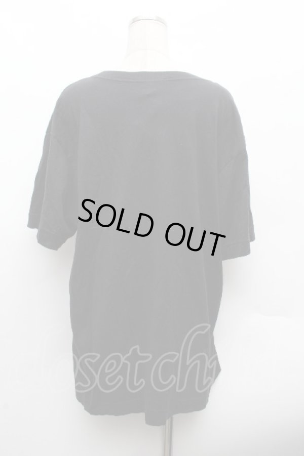 画像4: ヴィヴィアンウエストウッド MAN 中古 / オーブ＆アシメハート刺繍Tシャツ 48 黒  S-26-03-15-031-ts-HR-ZS (4)