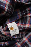 画像6: ヴィヴィアンウエストウッド MAN 中古 / チェックコットンシャツ 44 紺  S-26-03-15-033-bl-AS-ZS (6)