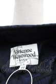 画像6: ヴィヴィアンウエストウッド MAN 中古 / ジャガードブラウス 44 紺ｘ黒  S-26-03-15-034-to-AS-ZS (6)