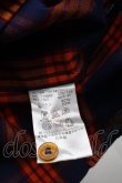 画像6: ヴィヴィアンウエストウッド MAN 中古 / チェック7分シャツ 44 紺ｘオレンジ  S-26-03-15-037-bl-AS-ZS (6)