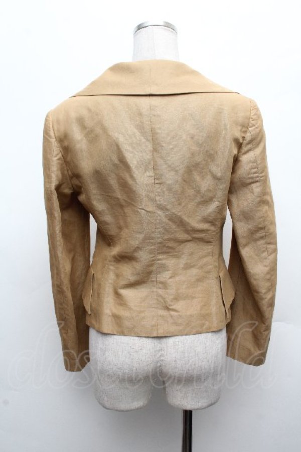 画像4: ヴィヴィアンウエストウッド 中古 / 開襟ジャケット 2 キナリ  S-26-03-15-041-jc-AS-ZS (4)