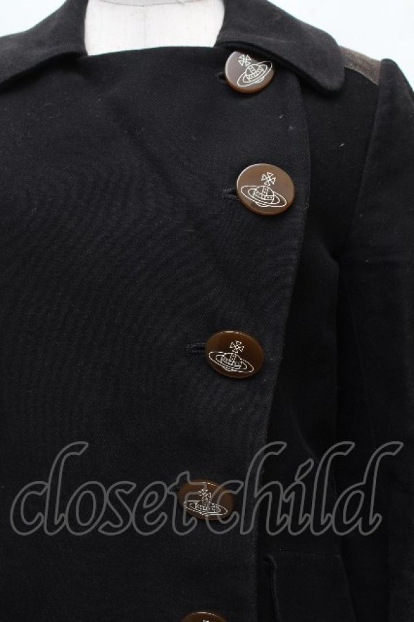 画像2: ヴィヴィアンウエストウッド 中古 / コットンジャケット  2  S-26-03-15-042-jc-AS-ZS (2)