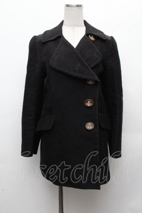 画像3: ヴィヴィアンウエストウッド 中古 / コットンジャケット  2  S-26-03-15-042-jc-AS-ZS (3)