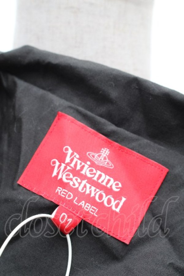 画像6: ヴィヴィアンウエストウッド 中古 //開襟ワンピース 01 黒  S-26-03-15-043-op-AS-ZS (6)