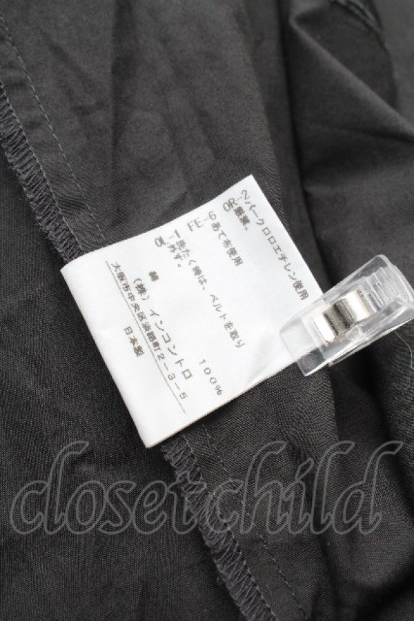 画像7: ヴィヴィアンウエストウッド 中古 //開襟ワンピース 01 黒  S-26-03-15-043-op-AS-ZS (7)