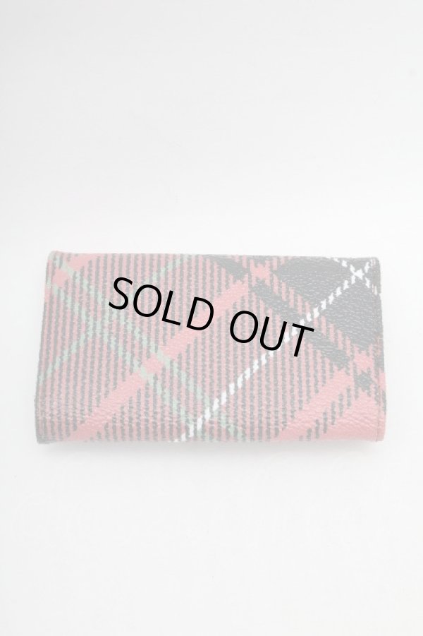 画像2: ヴィヴィアンウエストウッド 中古 / タータンキーケース  オレンジ  S-26-03-15-009-gd-AS-ZS (2)