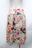 画像4: ヴィヴィアンウエストウッド 中古 / 総柄スカート 3 ベージュ  S-26-03-15-045-sk-AS-ZS (4)