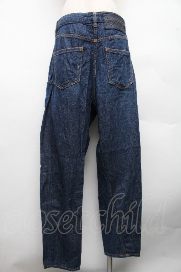 画像2: ANGLOMANIA 中古 / サルエルデニムパンツ S インディゴ  S-26-03-15-049-pa-HR-ZS (2)