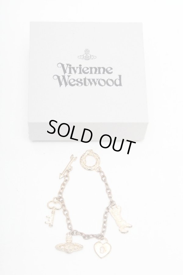 画像3: ヴィヴィアンウエストウッド 中古 / チャームブレスレット  ゴールド  S-26-03-15-001-ac-AS-ZS (3)