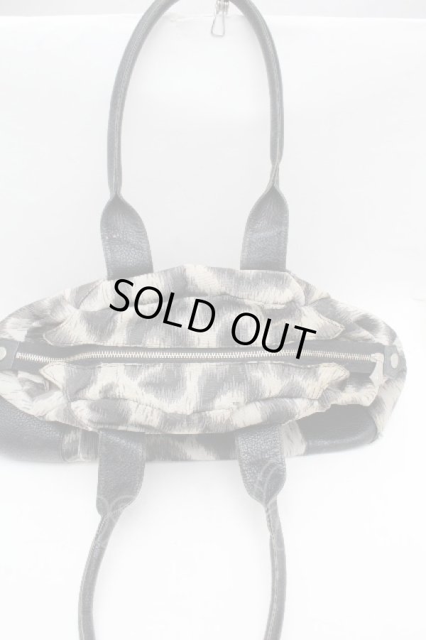 画像2: ヴィヴィアンウエストウッド 中古 / レオパードトートバッグ  グレー  S-26-03-15-018-ba-AS-ZS (2)