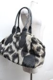 画像6: ヴィヴィアンウエストウッド 中古 / レオパードトートバッグ  グレー  S-26-03-15-018-ba-AS-ZS (6)