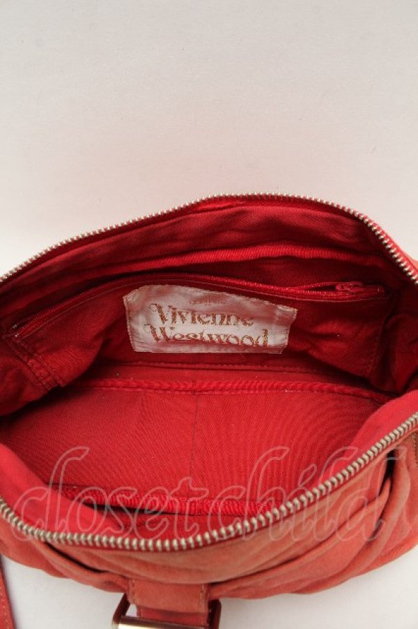 画像6: ヴィヴィアンウエストウッド 中古 / ベルトバッグ  オレンジ  S-26-03-15-019-ba-AS-ZS (6)