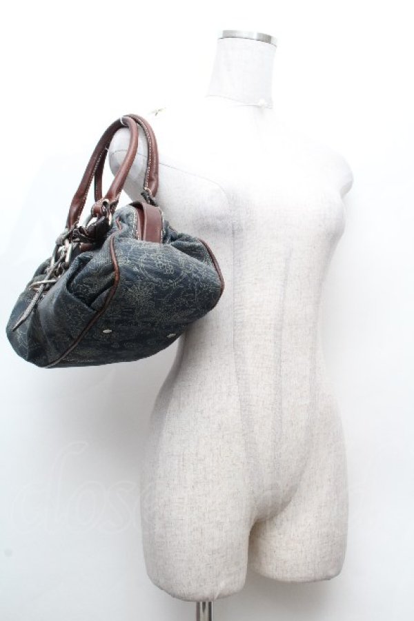 画像6: ヴィヴィアンウエストウッド 中古 / インセクト柄ハンドバッグ   S-26-03-15-021-ba-HR-ZS (6)