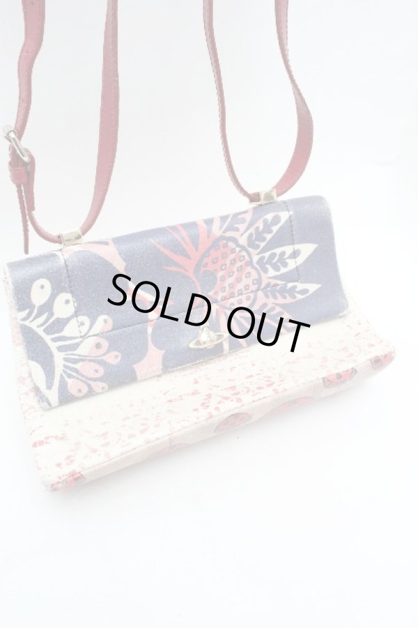 画像2: ヴィヴィアンウエストウッド 中古 / レザーショルダーバッグ  マルチ  S-26-03-15-022-ba-AS-ZS (2)