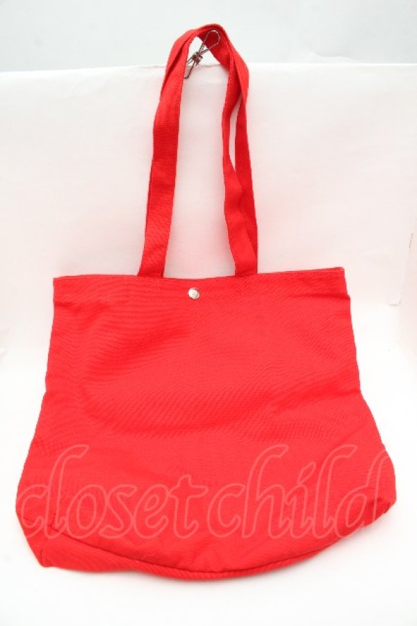 画像4: ヴィヴィアンウエストウッド 中古 / 10th year anniversary トートバッグ  赤  S-26-03-15-023-ba-AS-ZS (4)