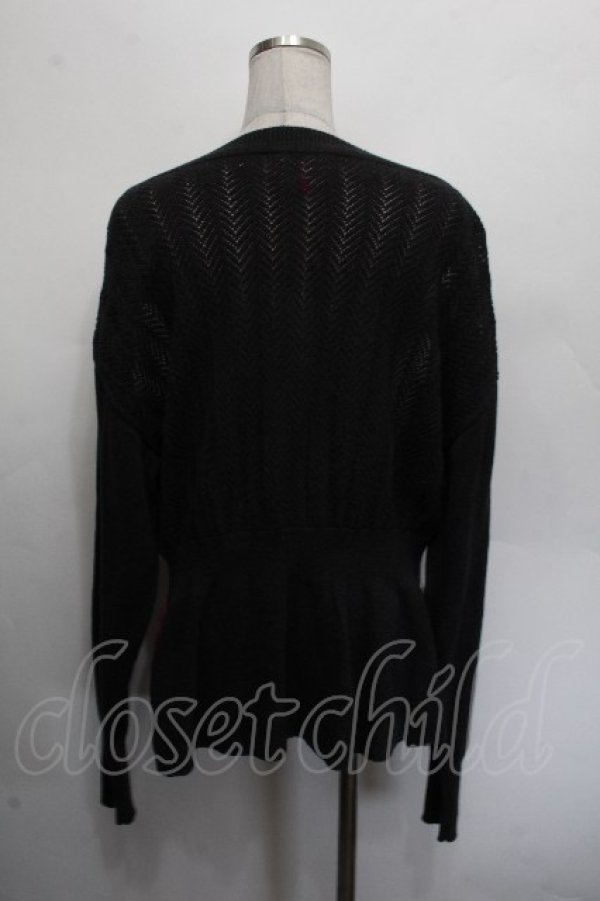 画像4: ヴィヴィアンウエストウッド 中古 / カーピフラワーカーディガン 00 グレー  S-26-03-22-018-to-AS-ZH (4)