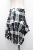 画像6: ヴィヴィアンウエストウッド 中古 / タータンチェックラブ襟ジャケット&変形スカートセットアップ  グリーン  S-26-03-22-029-jc-HR-ZS (6)