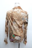 画像4: ヴィヴィアンウエストウッド 中古 / DRUKNEN シャツ 42 ブラウン  S-26-03-22-030-bl-SZ-ZS (4)