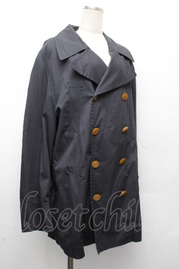 画像2: ヴィヴィアンウエストウッド MAN 中古 / コットンジャケット 48 黒  S-26-03-22-033-to-AS-ZH (2)