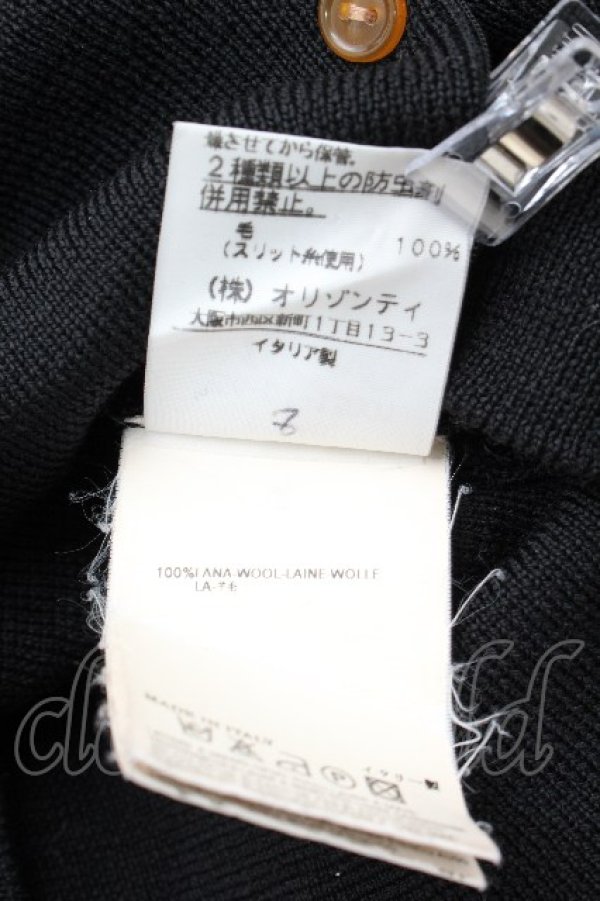 画像7: ヴィヴィアンウエストウッド 中古 / カラーオーブ刺繍カーディガン S 黒  S-26-03-22-035-to-AS-ZS (7)