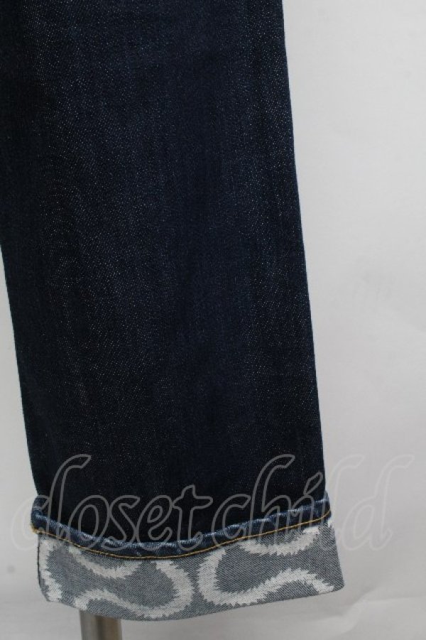 画像6: ヴィヴィアンウエストウッド Anglomania and Lee 中古 / LoveRockデニム W30L33 ブルー  S-26-03-22-040-pa-AS-ZS (6)