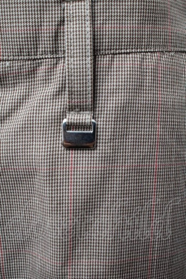 画像3: ヴィヴィアンウエストウッド 中古 / ウィンドーペーンチェックパンツ 38 ベージュ  S-26-03-22-041-pa-HR-ZS (3)