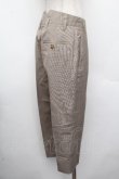 画像4: ヴィヴィアンウエストウッド 中古 / ウィンドーペーンチェックパンツ 38 ベージュ  S-26-03-22-041-pa-HR-ZS (4)