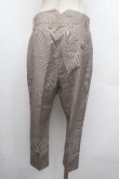 画像5: ヴィヴィアンウエストウッド 中古 / ウィンドーペーンチェックパンツ 38 ベージュ  S-26-03-22-041-pa-HR-ZS (5)
