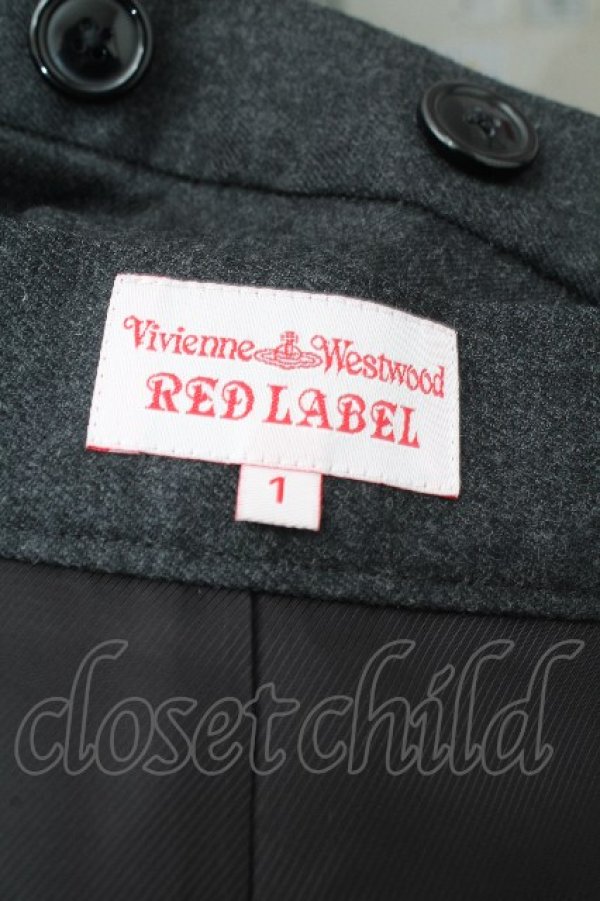 画像4: ヴィヴィアンウエストウッド 中古 / フロントボタンスカート 1 グレー  S-26-03-22-044-sk-AS-ZS (4)