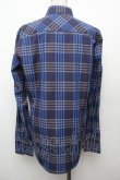 画像2: ヴィヴィアンウエストウッド MAN 中古 / チェックシャツ 48 ブルー  S-26-03-22-009-ts-AS-ZS (2)